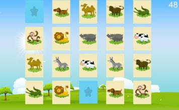 Animals for kids - Memory Game截图5