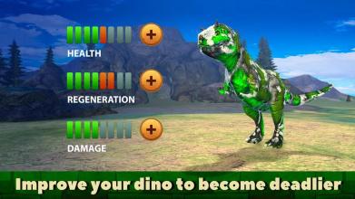 Dinosaur T-Rex Fighting Sim 3D截图3