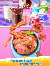 Breakfast Maker - Make Cloud Egg, Bacon & Milk截图3