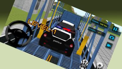 3D Police Car Cargo Plane截图4