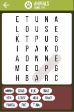 Word search brain game app截图1