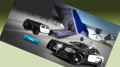 3D Police Car Cargo Plane截图2