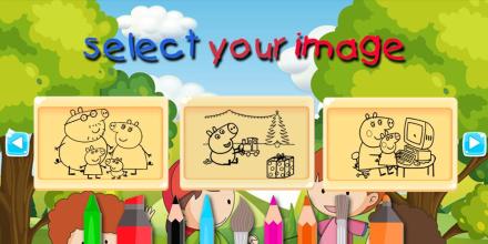 Peppa Pig Coloring book - Coloring Peppa Pig截图3