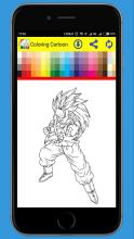 Coloring Book for Cartoon Characters截图3