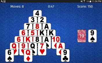Pyramid Solitaire Free - Classic Card Game截图2