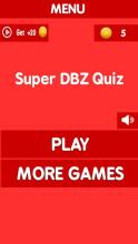Super DBZ Quiz截图5