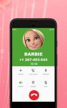Barbie princess Fashion Doll Call Simulator截图2