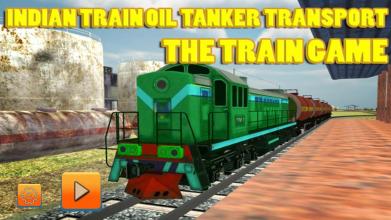 Indian Train Oil Tanker Transport-Train Games 2018截图1