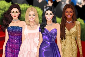 Red Carpet Dress Up Girls Game截图1