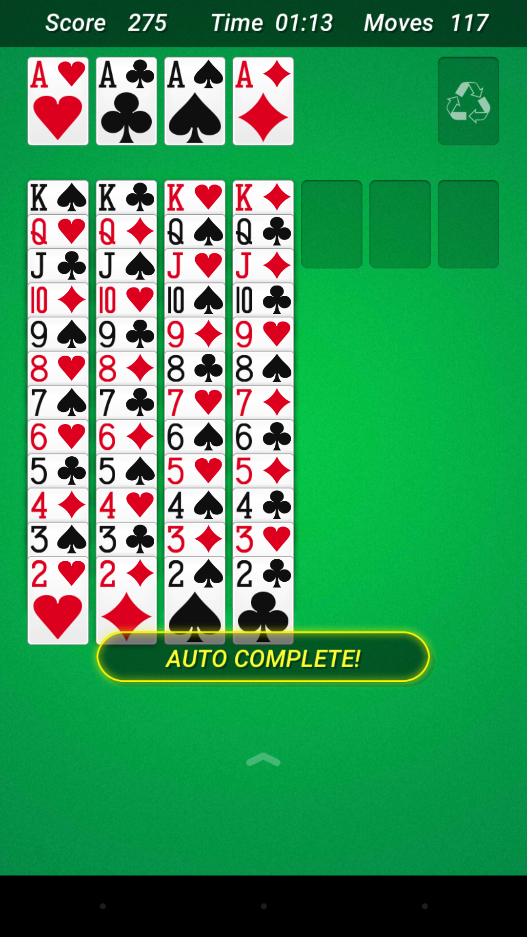 Solitaire Free Game截图3