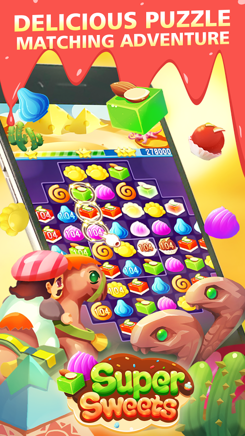 Super Sweets-Indian Match 3 Game截图5