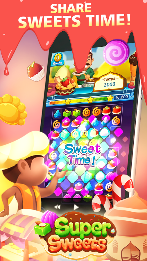 Super Sweets-Indian Match 3 Game截图1