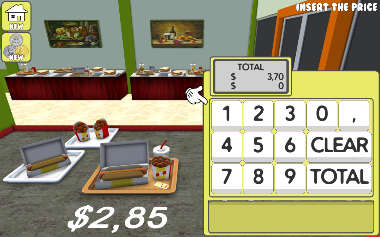 Cash Register: Kids Restaurant截图3