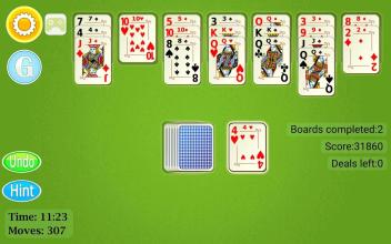 Golf Solitaire Mobile截图2