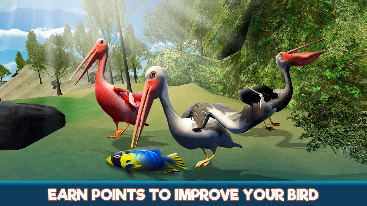 Pelican Bird Simulator 3D截图4