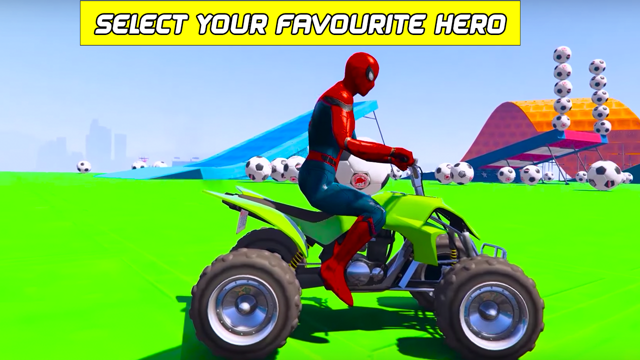 Superheroes Pro ATV (trickiest)截图4