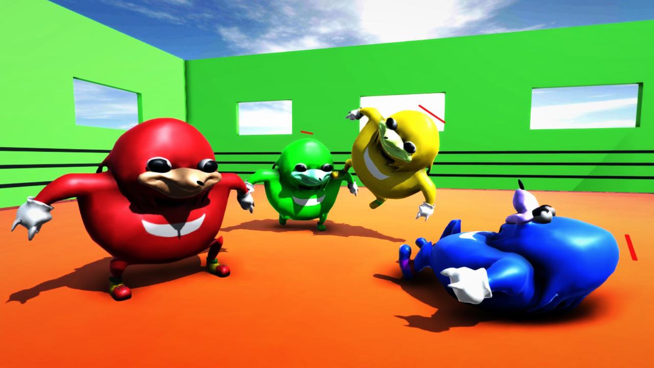 VRCHAT Ugandan Knuckles - Gang Fights截图1