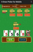 5 Card Draw Poker for Mobile截图2