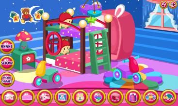 Twin baby room decoration game截图1