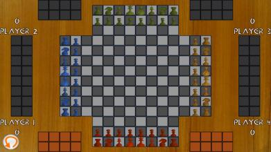 Free 4 Player Chess截图1