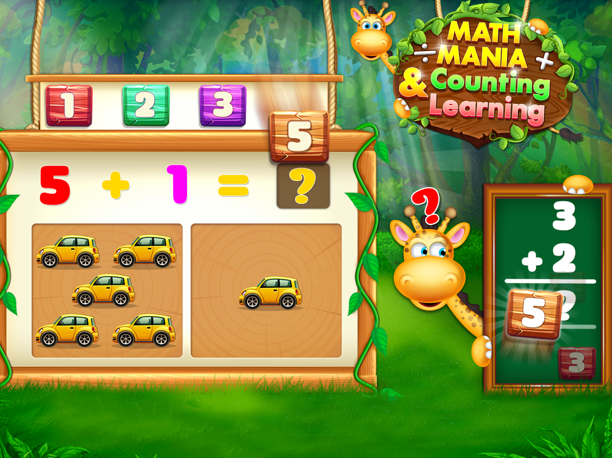 Math Mania - Counting & Learning Math Games截图4