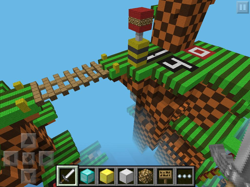 Map Sonic-Parkour for MCPE截图3