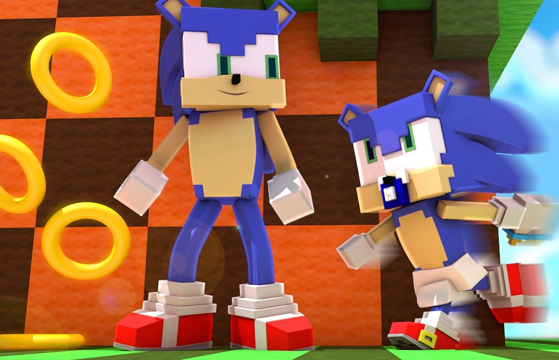 Map Sonic-Parkour for MCPE截图1