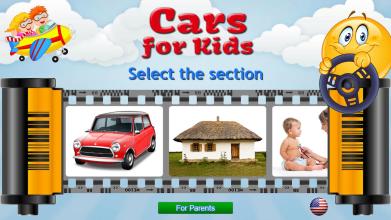 Cars for Kids Learning Games截图1