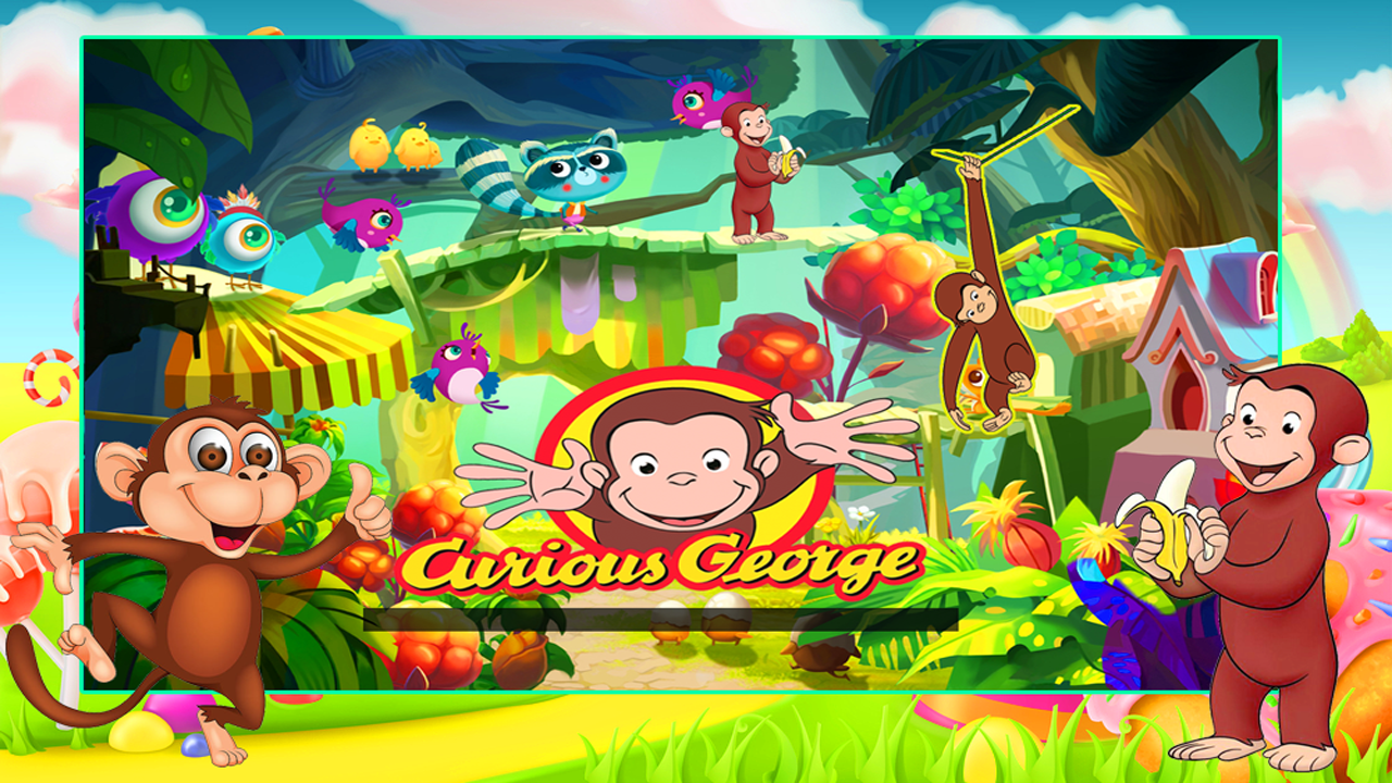 Curious Monkey George :banana adventure截图1