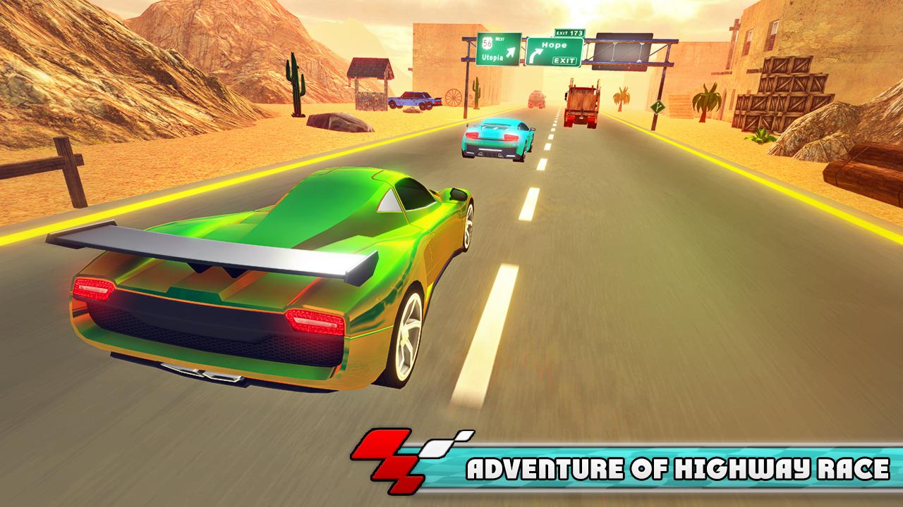 City Highway Fever Car Racer截图4