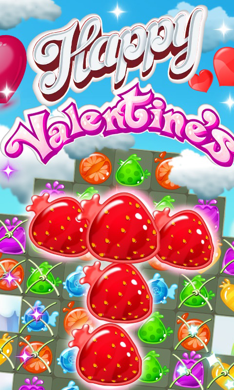 Happy Valentine - Match 3截图2