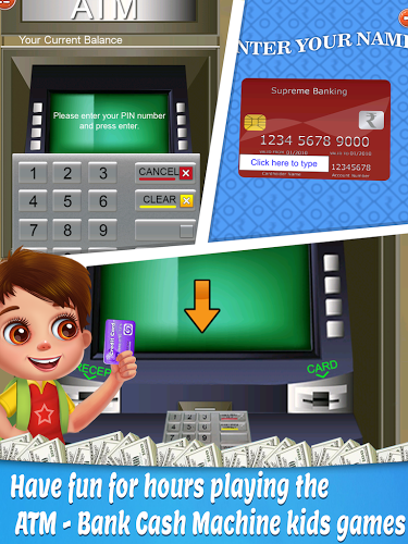 Kids ATM Simulator Learning截图5