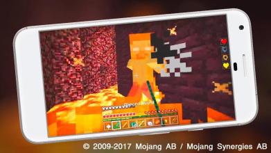 Herobrine mod Minecraft - 找到Herobrine MCPE！截图2