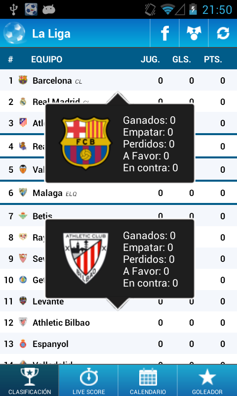 La Liga截图3