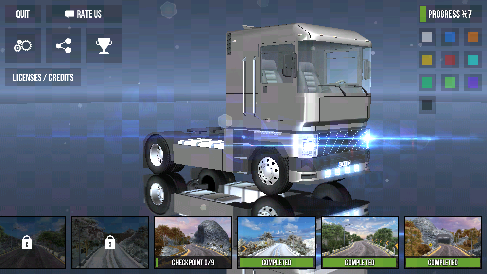 Pro Truck Driver截图2