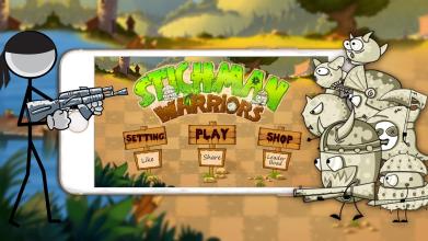 Stickman Warriors: Cartoon Wars截图2