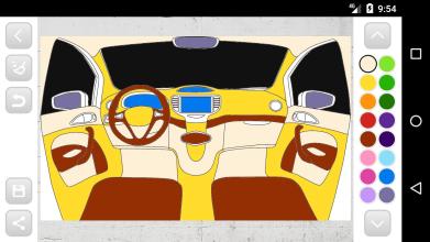 Best Cars Coloring Book Game截图3