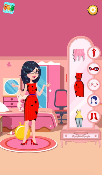 The Marvelous Ladybug Quin Dress up Party Game截图3