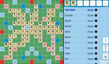 Zwyx - Assistant scrabble截图4