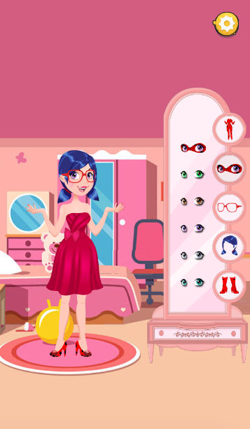 The Marvelous Ladybug Quin Dress up Party Game截图1