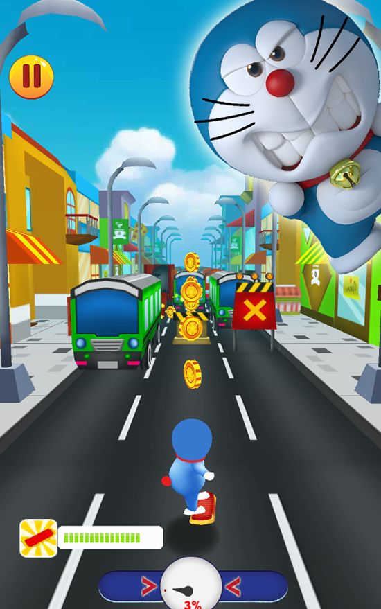 Epic Doraemon Run: doramon, doremon Game截图1