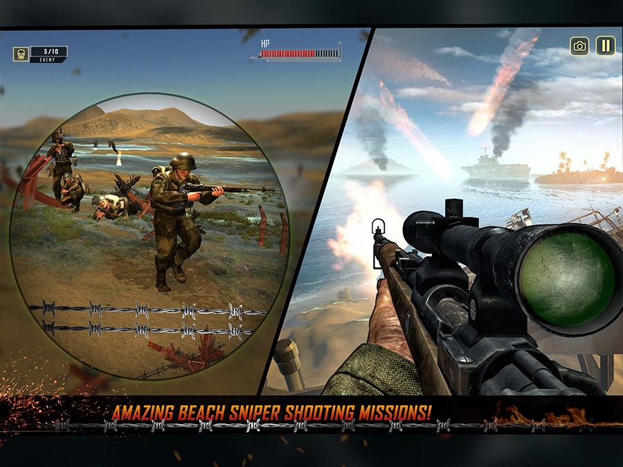 WW2 Survival War Prisoner : FPS Shooting Game截图2