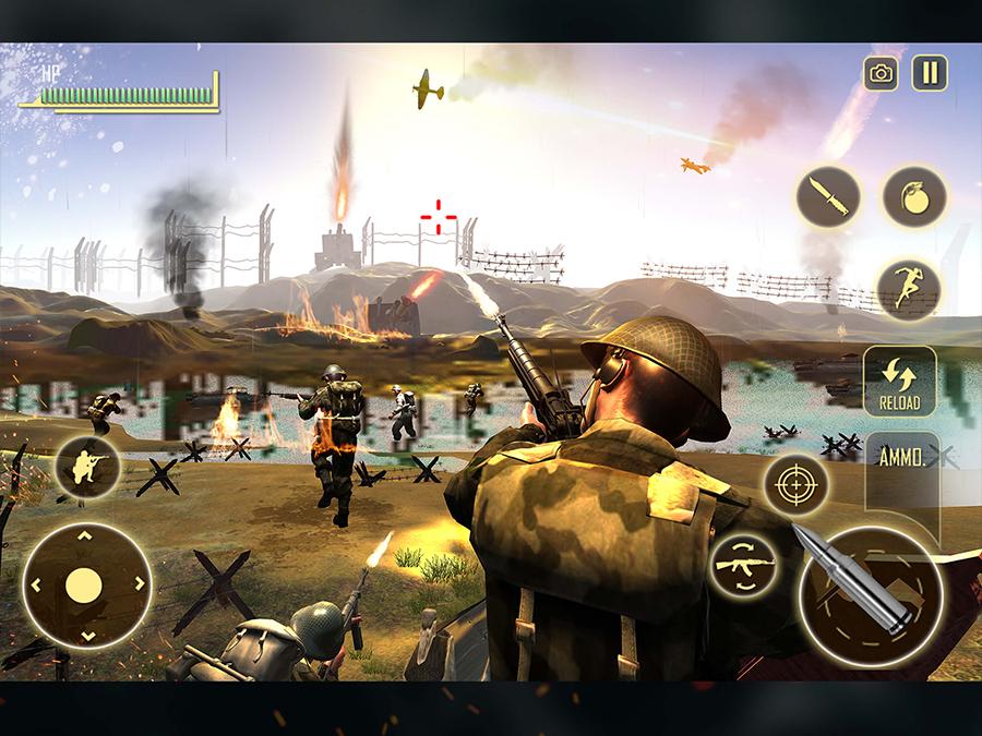 WW2 Survival War Prisoner : FPS Shooting Game截图3