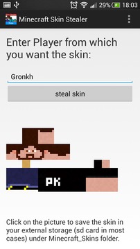 minecraft player skin stealer