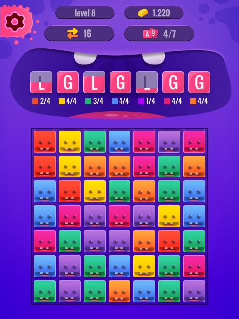 Moves Match - Beat puzzles and find words截图4