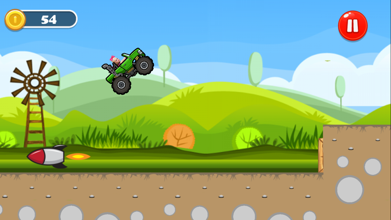 Jojo Siwa Hill Racing Game截图5