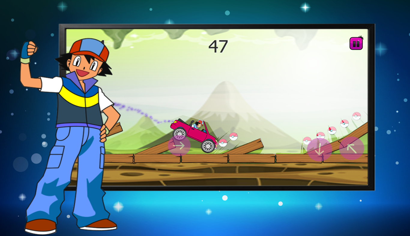 Super Ash Driving Car Adventure截图4