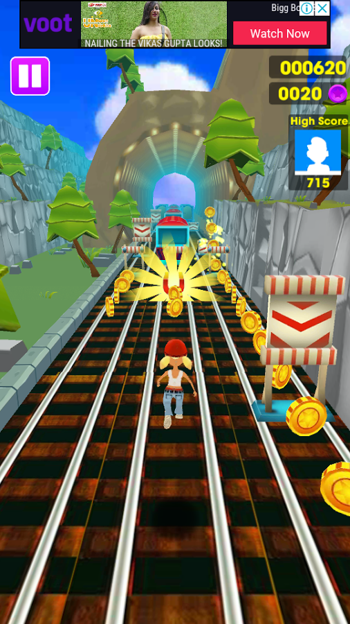 Subway Surf Run Up Train截图1