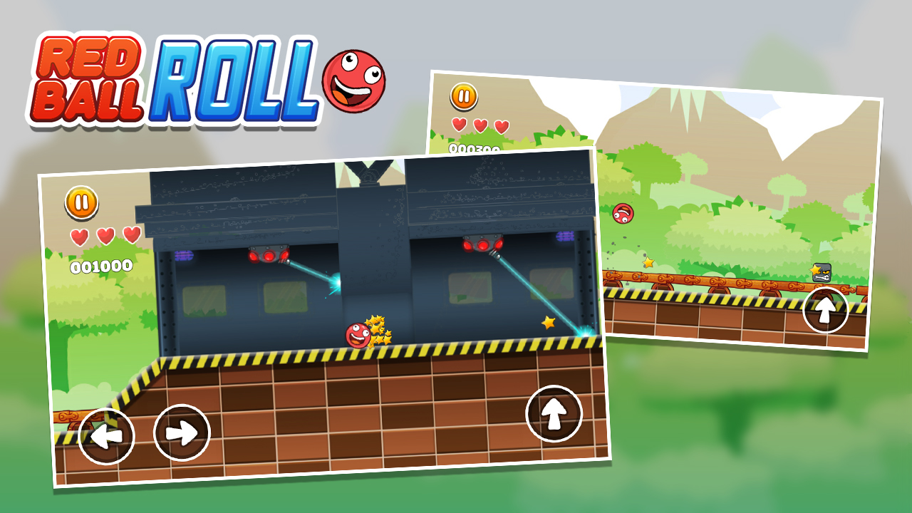 Red Roll Ball Adventure - Jump Ball New Adventure截图4