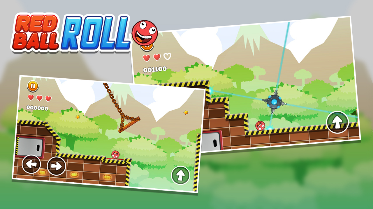 Red Roll Ball Adventure - Jump Ball New Adventure截图2